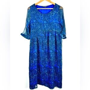 High quality chiffon maxi dress